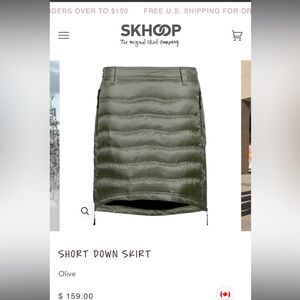 Skhoop insulated skirt